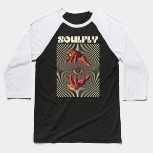 Hand Eyes Soulfly Baseball T-Shirt